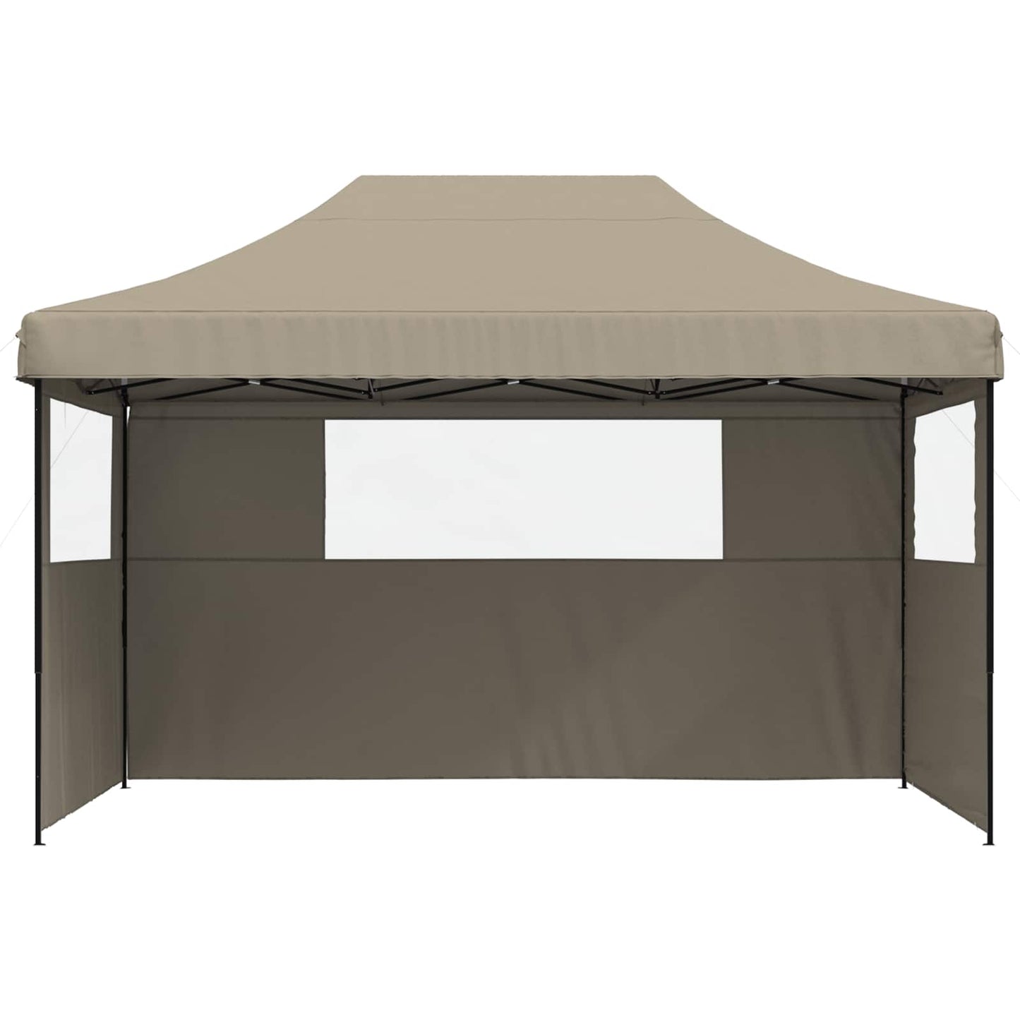 Party Tent 292 x 440 x 315 cm Gråbrun Oxford stof