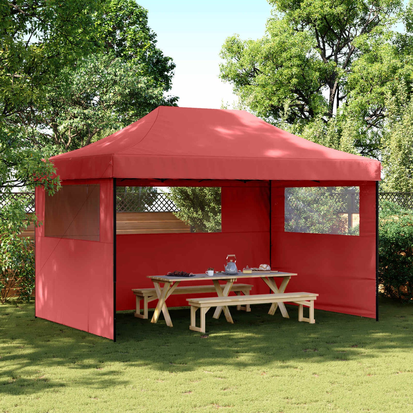 Party Tent 292 x 440 x 315 cm Bordeaux Oxford stof