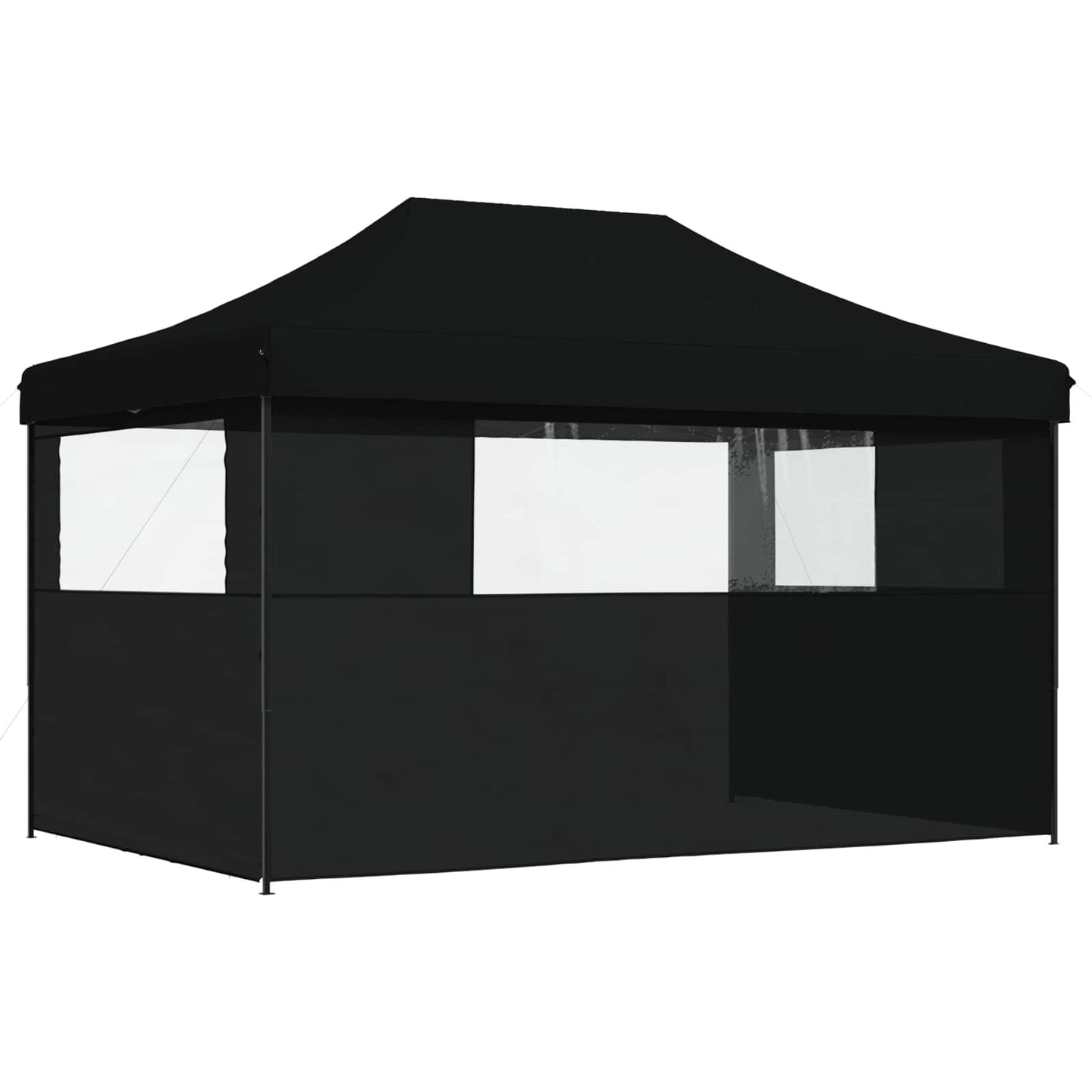 Party Tent 292 x 440 x 315 cm Sort Oxford stof