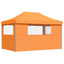Party Tent 292 x 440 x 315 cm Orange Oxford stof