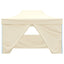 Party Tent 291 x 431 x 315 cm Cremefarvet Oxford stof