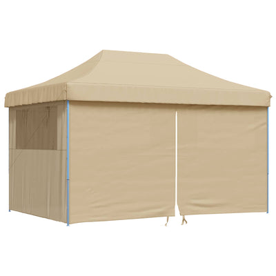 Party Tent Beige 292 x 440 x 315 cm Oxford stof