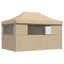Party Tent Beige 292 x 440 x 315 cm Oxford stof