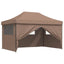 Party Tent 292 x 440 x 315 cm Brun Oxford stof