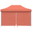Party Tent 292 x 440 x 315 cm Terrakotta Oxford stof