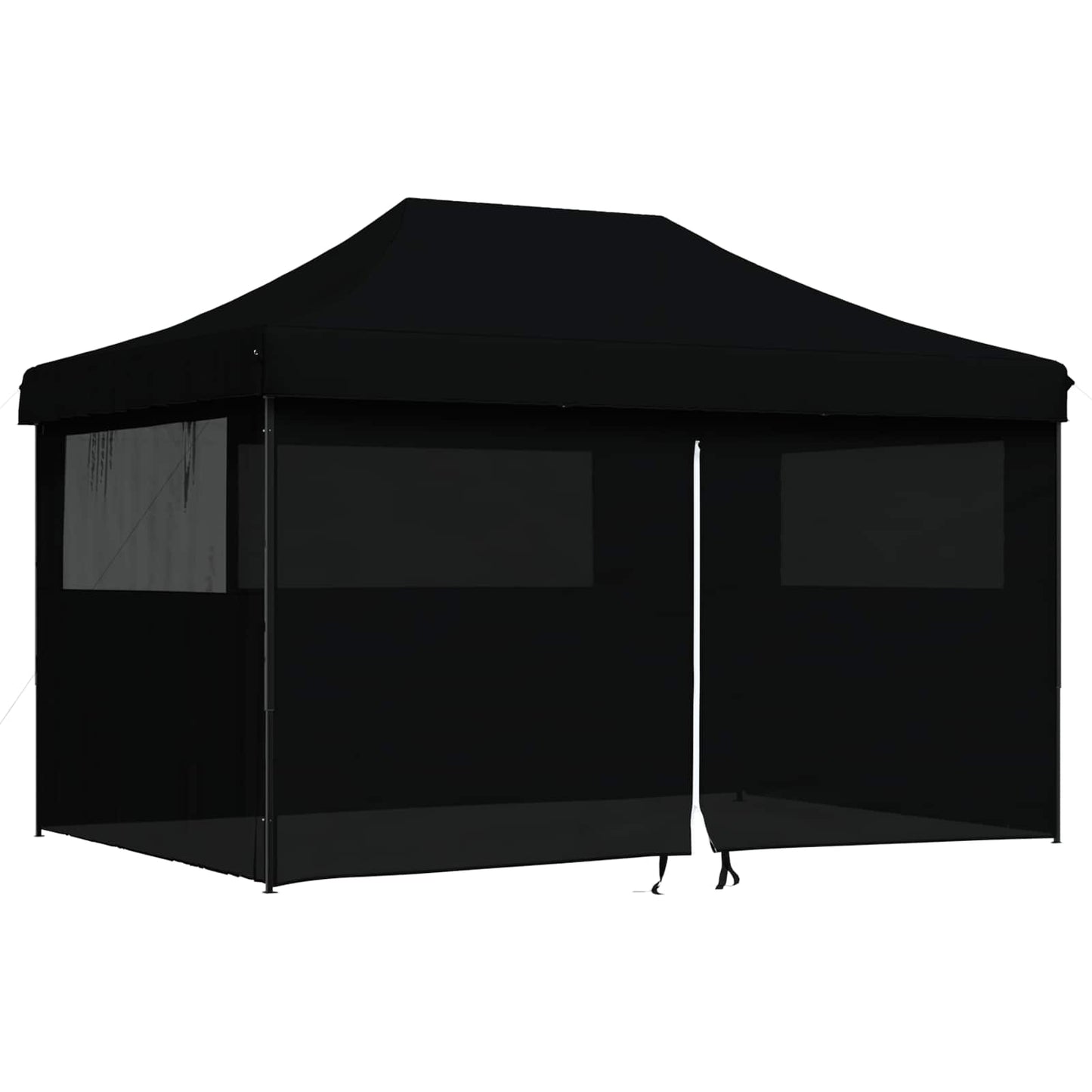 Party Tent 292 x 440 x 315 cm Sort Oxford stof