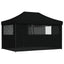 Party Tent Sort 292 x 440 x 315 cm Oxford stof