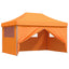 Party Tent Orange 292 x 440 x 315 cm Oxford stof