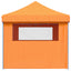 Party Tent 292 x 440 x 315 cm Orange Oxford stof