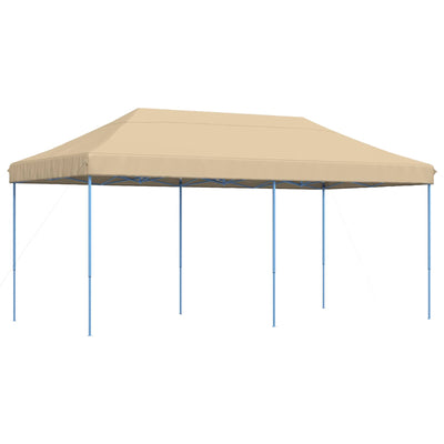 Party Tent Beige 292 x 580 x 315 cm Oxford stof