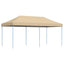 Party Tent 292 x 580 x 315 cm Beige Oxford stof