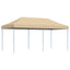 Party Tent 292 x 580 x 315 cm Beige Oxford stof