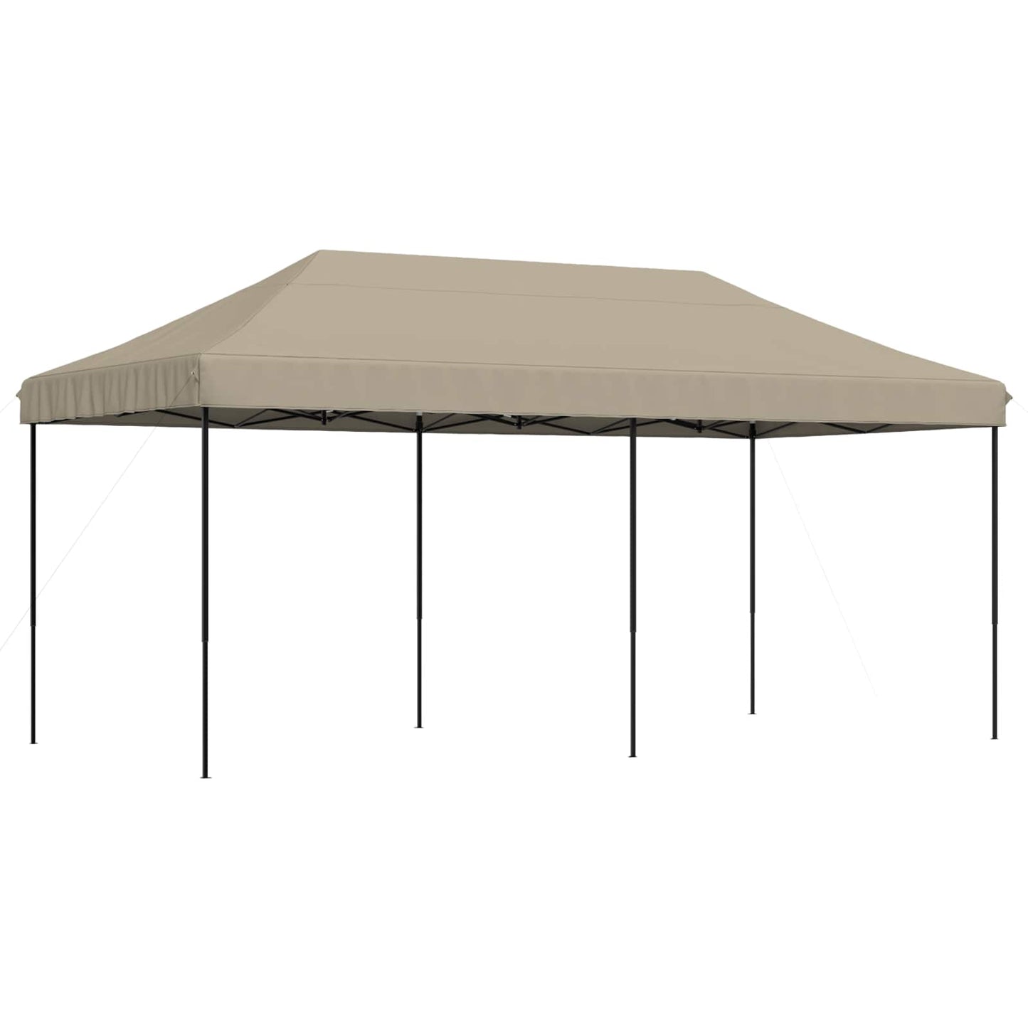 Party Tent 292 x 580 x 315 cm Gråbrun Oxford stof