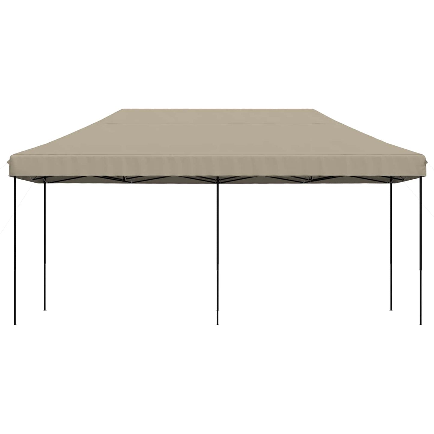 Party Tent 292 x 580 x 315 cm Gråbrun Oxford stof