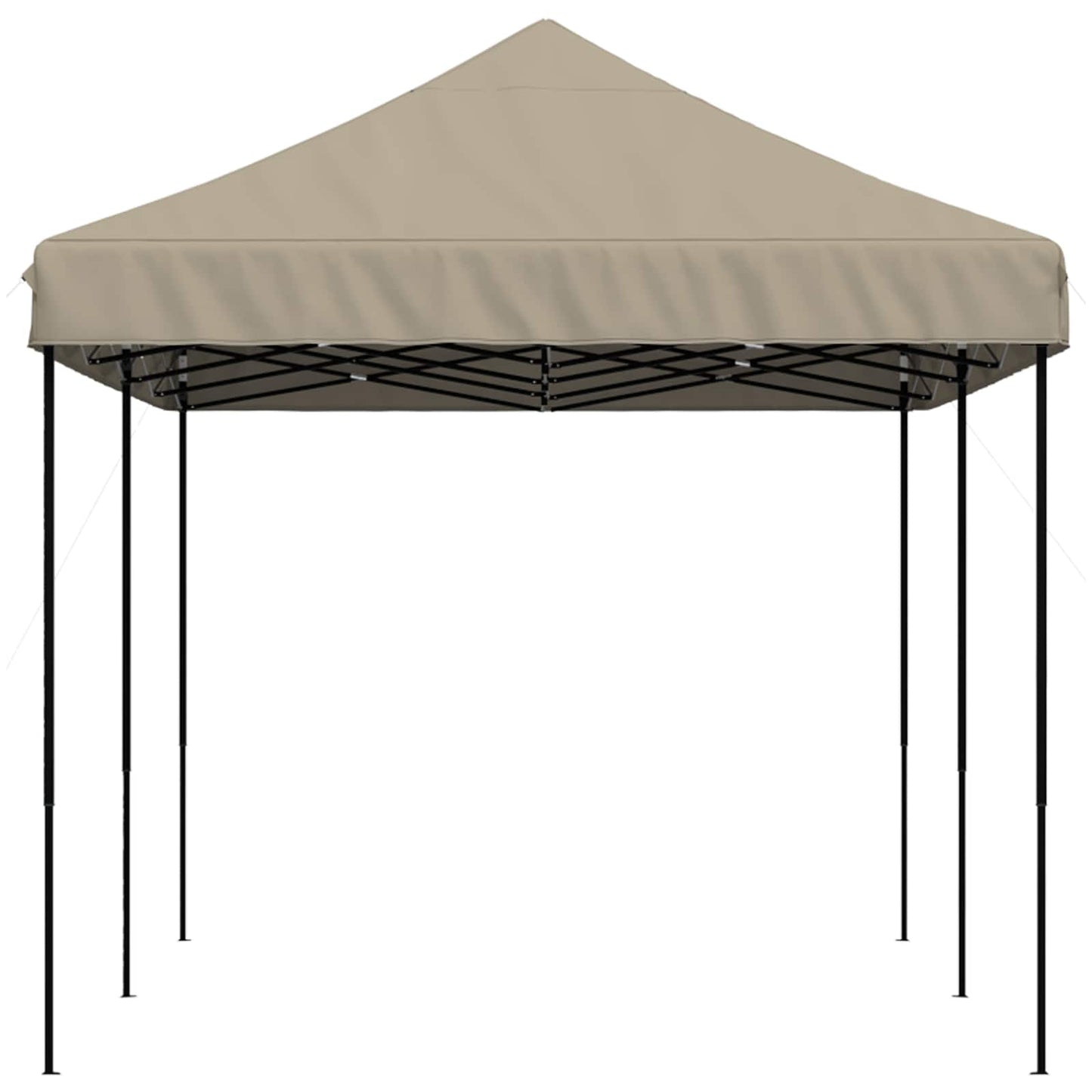 Party Tent 292 x 580 x 315 cm Gråbrun Oxford stof