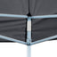 Party Tent Antracit 291 x 580 x 315 cm Oxford stof