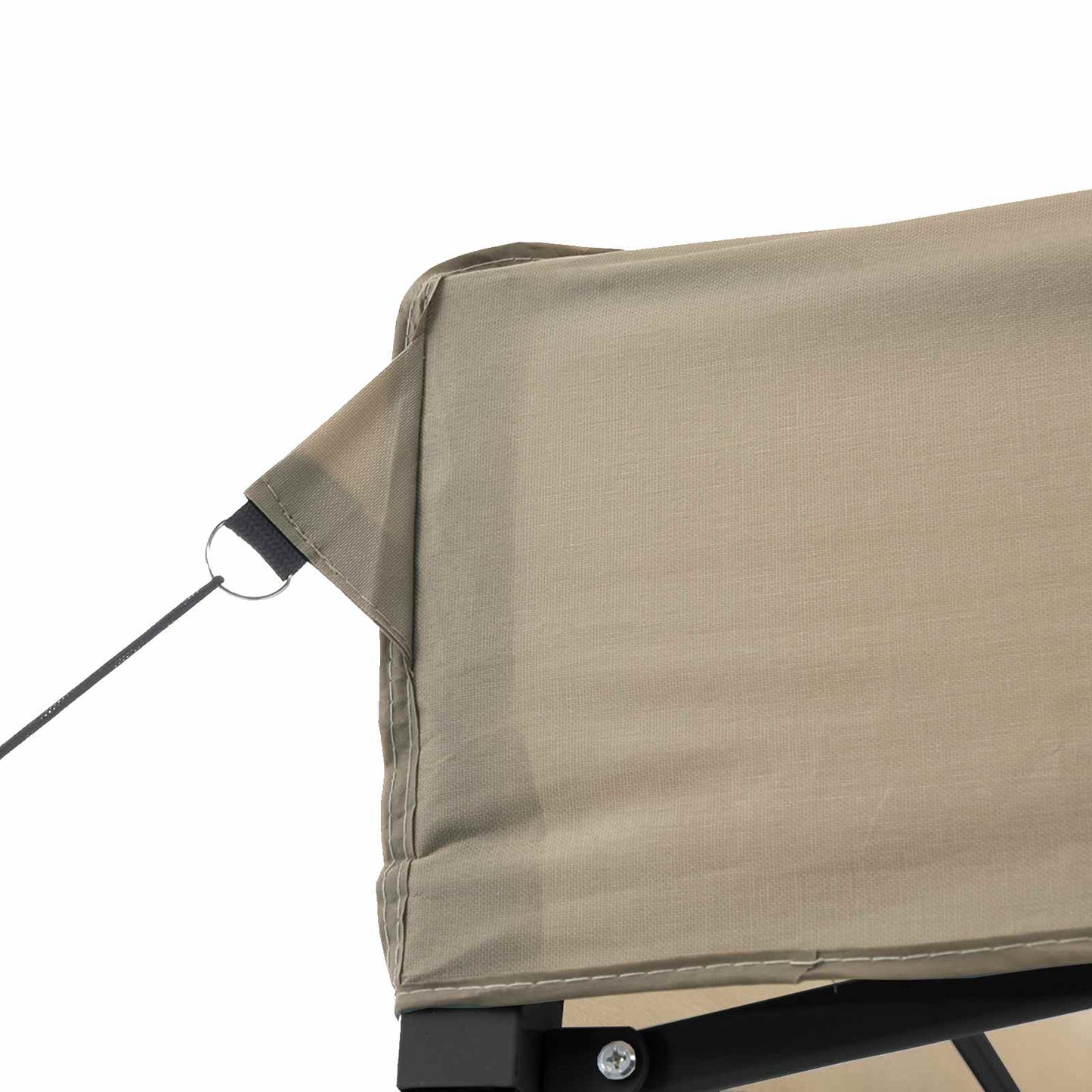 Party Tent 292 x 580 x 315 cm Gråbrun Oxford stof