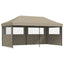 Party Tent 292 x 580 x 315 cm Gråbrun Oxford stof