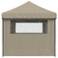 Party Tent 292 x 580 x 315 cm Gråbrun Oxford stof