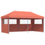 Party Tent 292 x 580 x 315 cm Terrakotta Oxford stof