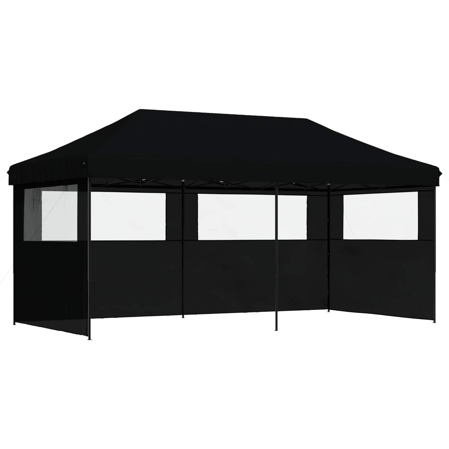 Party Tent 292 x 580 x 315 cm Sort Oxford stof