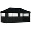 Party Tent Sort 292 x 580 x 315 cm Oxford stof