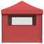 Party Tent 292 x 580 x 315 cm Bordeaux Oxford stof