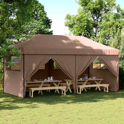 Party Tent Brun 292 x 580 x 315 cm Oxford stof