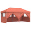 Party Tent 292 x 580 x 315 cm Terrakotta Oxford stof