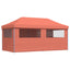 Party Tent 292 x 580 x 315 cm Terrakotta Oxford stof