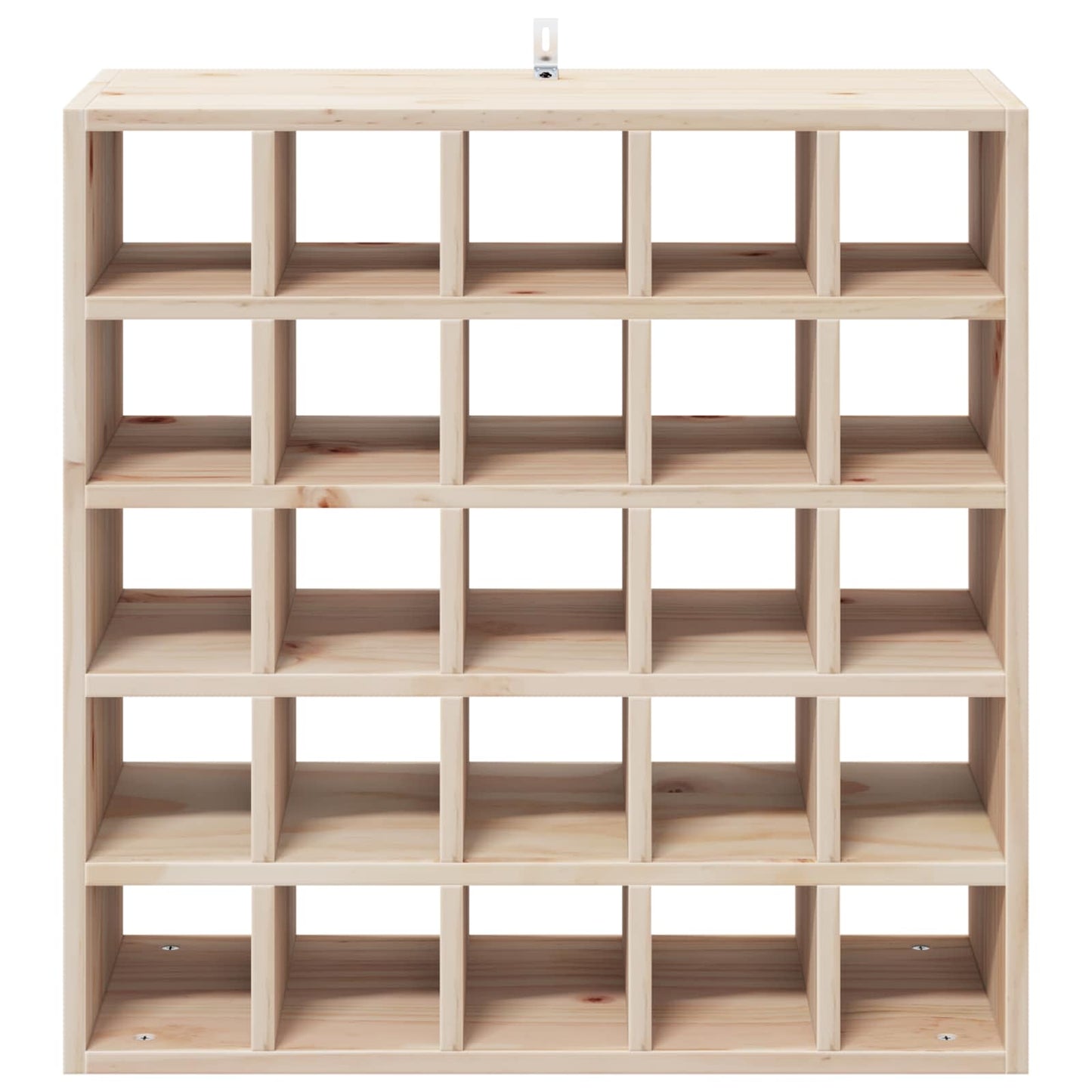 Vinfad 2 pcs Naturfarvet 56 x 25 x 56 cm Massiv fyrretræ