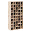 Vinfad 2 pcs Naturfarvet 56 x 25 x 56 cm Massiv fyrretræ
