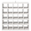 Vinfad 2 pcs Hvid 56 x 25 x 56 cm Massiv fyrretræ