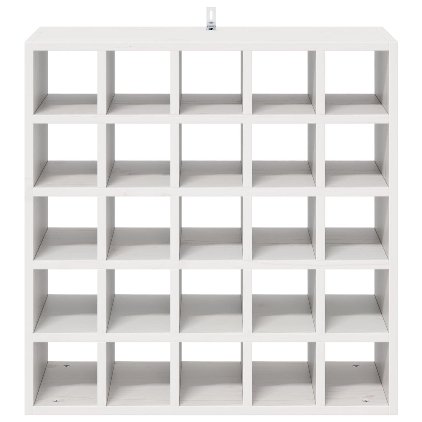 Vinfad 2 pcs Hvid 56 x 25 x 56 cm Massiv fyrretræ