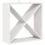 Vinfad 2 pcs Hvid 62 x 25 x 62 cm Massiv fyrretræ