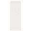 Vinfad 4 pcs Hvid 62 x 25 x 62 cm Massiv fyrretræ