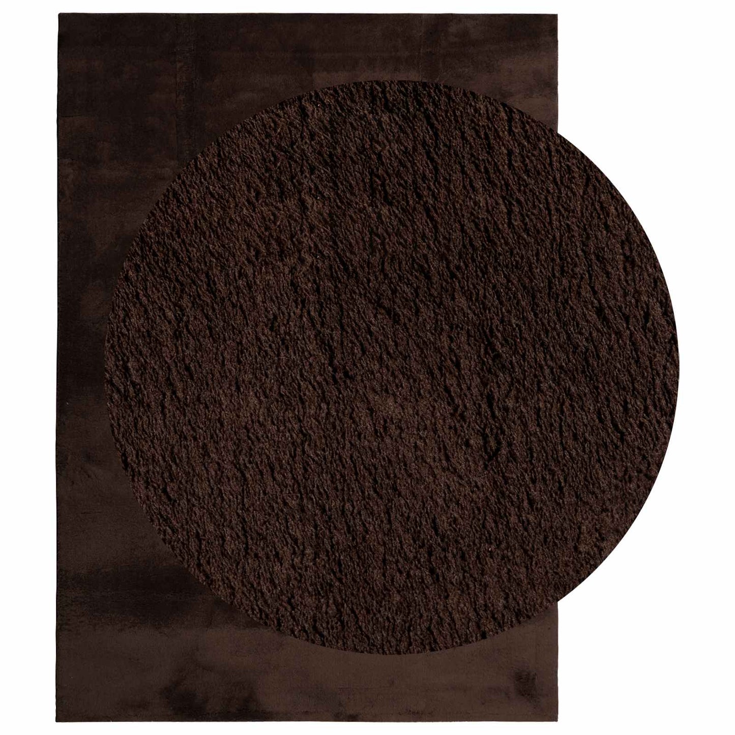 Medium luv blød og vaskbar tæppe HUARTE Brun 200 x 280 cm