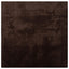 Medium luv blød og vaskbar tæppe HUARTE Brun 120 x 120 cm
