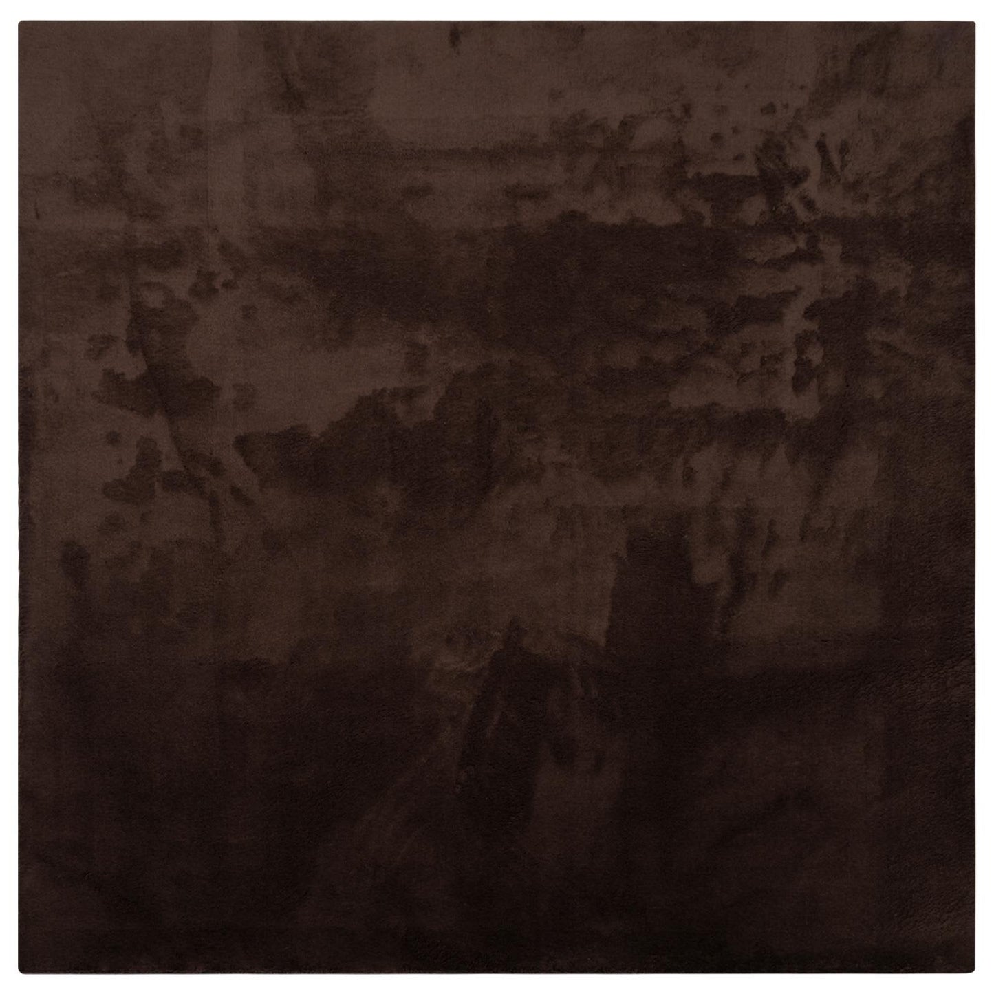 Medium luv blød og vaskbar tæppe HUARTE Brun 200 x 200 cm
