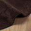Medium luv blød og vaskbar tæppe HUARTE Brun Ø 100 CM Polyester