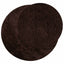 Medium luv blød og vaskbar tæppe HUARTE Brun Ø 200 CM Polyester