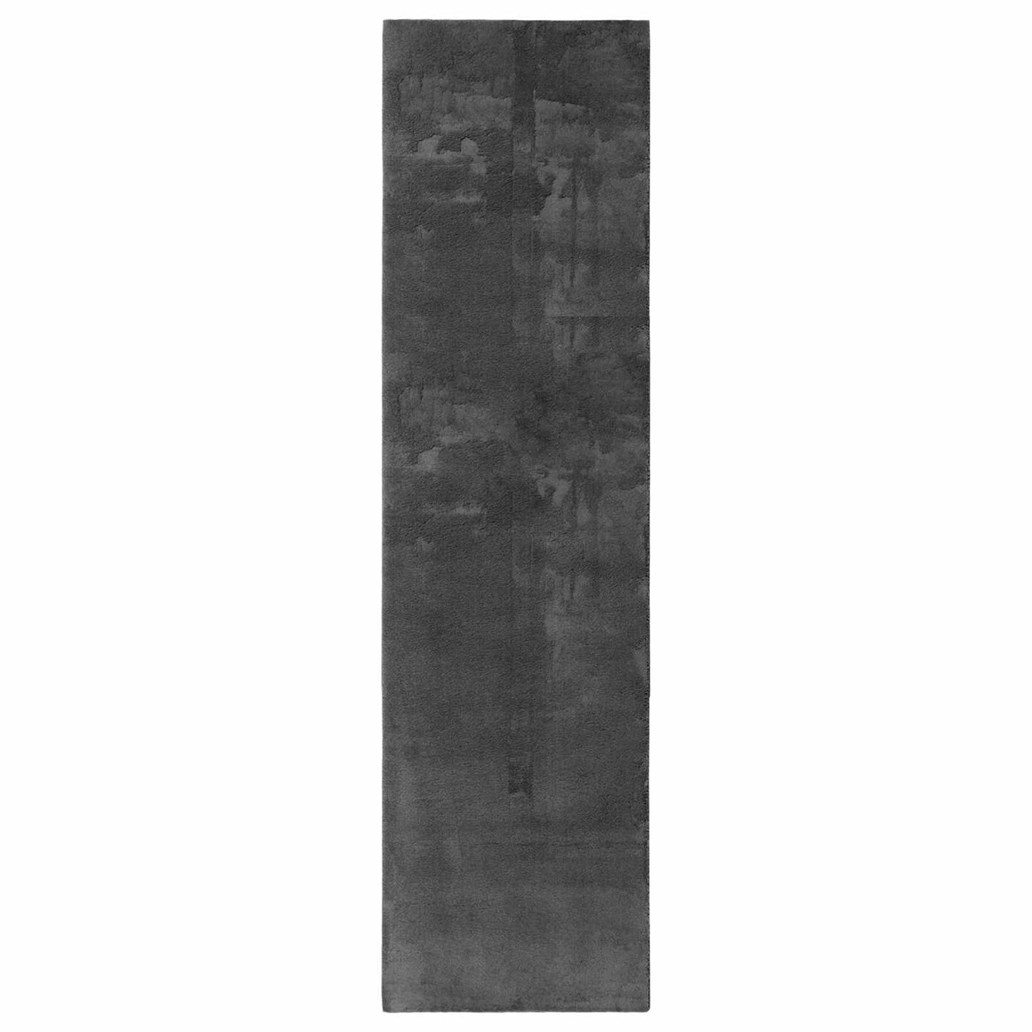 Medium luv blød og vaskbar tæppe HUARTE Antracit 80 x 300 cm