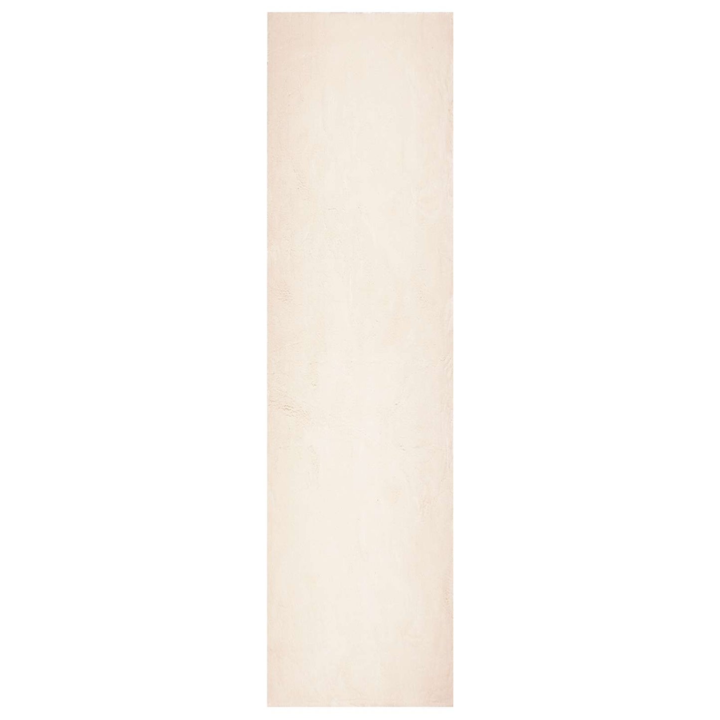 Medium luv blød og vaskbar tæppe HUARTE Beige 80 x 400 cm