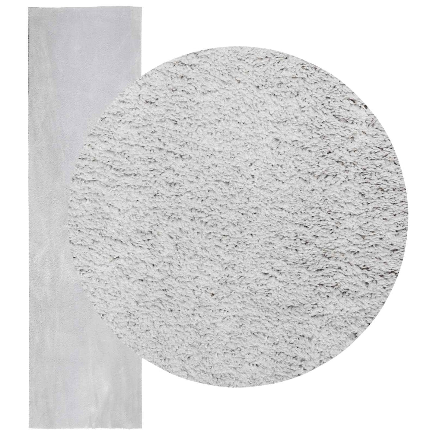 Medium luv blød og vaskbar tæppe HUARTE Grå 80 x 300 cm