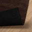 Medium luv blød og vaskbar tæppe HUARTE Brun 750 x 80 cm