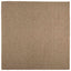 Områdetæpper Firkantet AGIRA Naturfarvet 240 x 240 cm Polyester