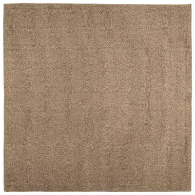 Områdetæpper Firkantet AGIRA Naturfarvet 240 x 240 cm Polyester