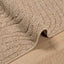 Områdetæpper Moiré AGIRA Naturfarvet 170 x 120 cm Polyester