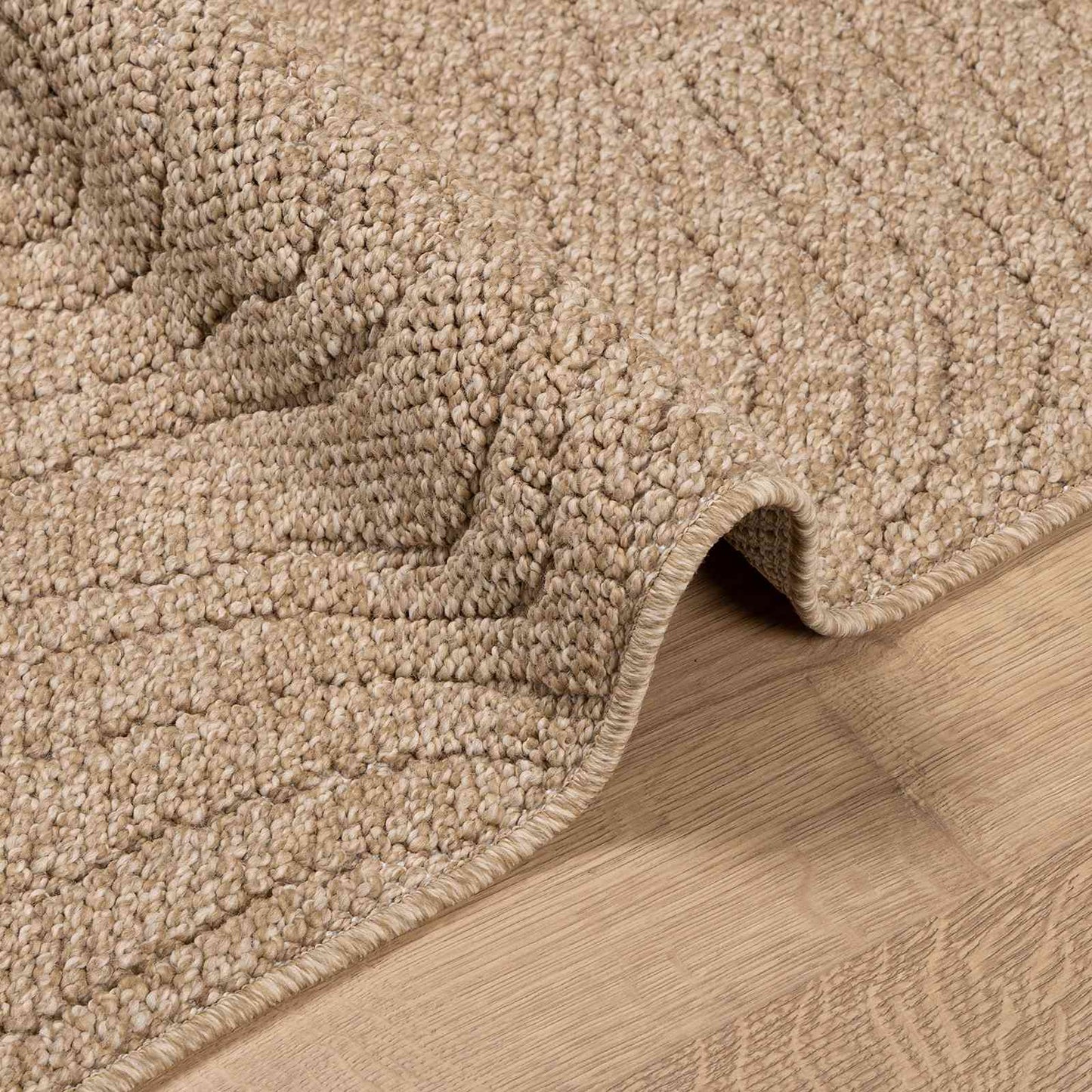 Områdetæpper Moiré AGIRA Naturfarvet 230 x 160 cm Polyester