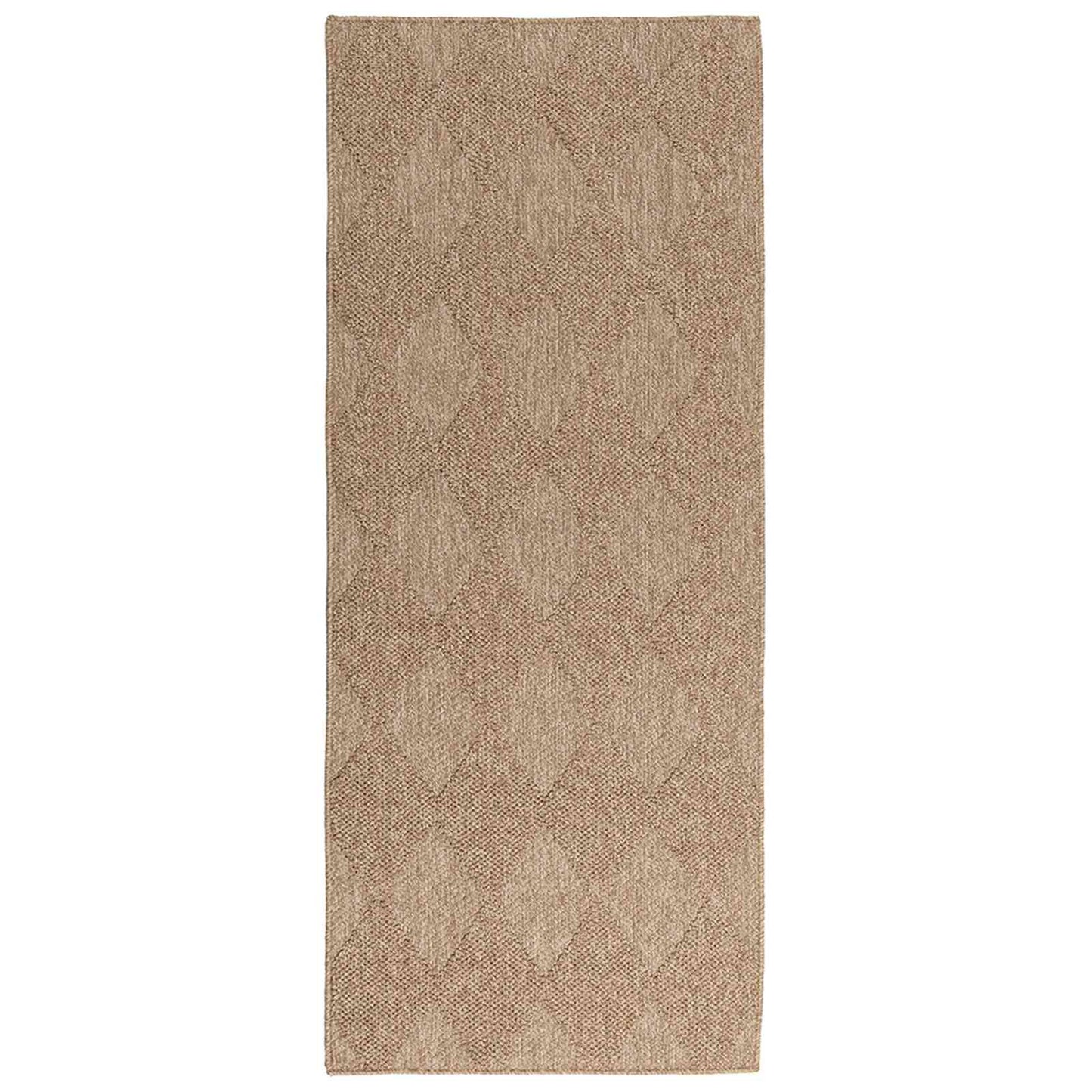 Områdetæpper Rektangulær AGIRA Naturfarvet 150 x 80 cm